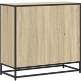 vidaXL Ormar za knjige sonoma hrast 80,5x35x76 cm konstruirano drvo | shoptok.hr
