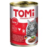 Tomi vlažna hrana za odrasle mačke, govedina u sosu, 400g Cene