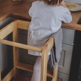 MeowBaby sivi toranj za učenje od borovine montessori | shoptok.hr