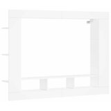 TV ormarić bijeli 152 x 22 x 113 cm od konstruiranog drva | shoptok.hr