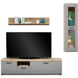 Mömax tv-element auris, barva hrasta, siva | Shoptok.si