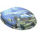  Toaletna sjedala s mekim zatvaranjem 2 pcs Plava 44 x 38 cm | shoptok.hr