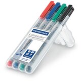 Staedtler Marker Lumocolor 315 WP4 1,0 mm, 4 kosi | Shoptok.si