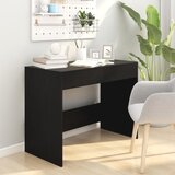  Radni stol crni 101 x 50 x 76,5 cm od konstruiranog drva | Shoptok.si