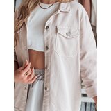 DStreet Kurtka damska koszulowa oversize OVERBOR różowa | shoptok.hr