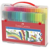 Faber-Castell Otroški flomastri Connector torbica - 80 barv Cene