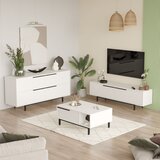 Hanah home ON20-W white living room furniture set Cene
