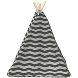  Kućica za ljubimce s jastukom Bijela i siva 50 x 50 x 60 cm | shoptok.hr