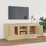 vidaXL TV omarica sonoma hrast 102x35x45 cm inženirski les | Shoptok.si