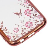 Nillkin Silikonski ovitek z rožicami za Samsung Galaxy A6 2018 A600 - pink | Shoptok.si