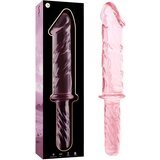 Ibiza Nebula Model 24 Dildo Borosilicate Glass 28.5x5cm Pink Cijene
