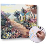 Artmie Slikanje po številkah BARVNA PEJSAŽ - Level Profi 50x50 cm | 50x50 cm - without frame | Shoptok.si
