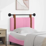  Držeće uzglavlje Zidne Ružičasta 100 x 55 x 5 cm Antikni PU - Ružičasta 90 cm bez LED | shoptok.hr