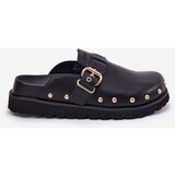 Big Star Leather Clogs Ladies On Platform | ePonuda.com