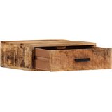  Zidni noćni ormarić 40 x 30 x 13,5 cm od masivnog drva manga | shoptok.hr