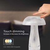 LED prigušiva punjiva stona lampa LED/1W/5V 3000-6000K 1800 mAh prozirna | Eponuda.com