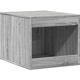  Kutija z mačji pijesak boja hrasta 47x59x42cm konstruirano drvo | shoptok.hr