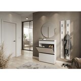 Germania Kremno bela omarica za čevlje 80x107x29 cm Baldone – | Shoptok.si