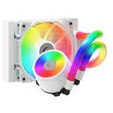 CPU hladnjak AIO Liquid RAMPAGE ICEBLADE C4 white, 72CFM, 2000RPM, ARGB, AM5/LGA1700 120mm | Eponuda.ba