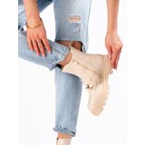Shelvt Beige women's daggers on the platform | Eponuda.ba