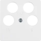 sredinska plošča pws f.4hole antenska vtičnica 148409, (20858788)