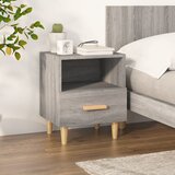 vidaXL Nočna omarica siva sonoma 40x35x47 cm | Shoptok.si