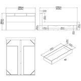 Tvilum Bračni krevet u dekoru hrasta s prostorom za odlaganje bez podnice 160x200 cm u prirodnoj boji Ikast – | shoptok.hr