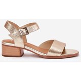 Maciejka Leather Ladies Sandals With Heel | Shoptok.si