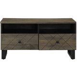 vidaXL Stolić za kavu crni 80 x 54 x 40 cm od masivnog drva manga | shoptok.hr
