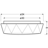 Lesnina XXXL STROPNA LED-SVETILKA 10 W 660 lm 6500 K 230 V | Shoptok.si