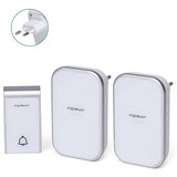 Aigostar KOMPLET 2x bežična zvona za utičnicu 230V IP44, bela | Eponuda.com