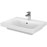 Cersanit Umivalnik Moduo 60 (60 x 45 cm, Odprtina za armaturo: Sredina, S prelivom, Bela) | Shoptok.si