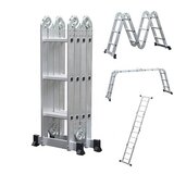 SuperStep Zglobne Aluminijumske Merdevine 4x3 | ePonuda.com