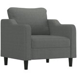 4-dijelni set sofa s jastucima tamnosivi od tkanine Siva | shoptok.hr
