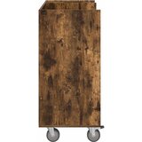 Golf ormar s kotačem Jednobojno Dimljeni hrast 90 x 45 x 98 cm | shoptok.hr