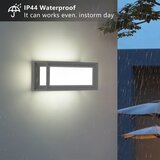  Brilagi - Spoljno zidno svetlo PARKER 1xE27/60W/230V sivo IP44 | Eponuda.com