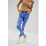 Marisse Medium Waist Distressed Jeans Z-Je-3604 Blue | ePonuda.com