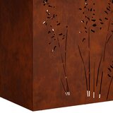  Vrtna saksija 2 kom. Rđa 50 x 30 x 75 cm Otporni čelik | shoptok.hr