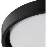 Brilliant LED plafonsko svetlo SONORA LED/12W/230V 3000K prečnik 31 cm crno | Eponuda.com