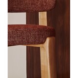 Kave Home Barska stolica od čvrste jeseni boja terakote/u svijetloj prirodnoj boji (visine sjedala 65 cm) Granite – | shoptok.hr