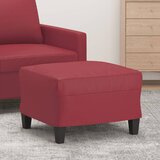vidaXL Stolček za noge vinsko rdeč 60x50x41 cm umetno usnje | Shoptok.si