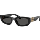 Miu Miu MUB04S 16K08Z ONE SIZE (53) Črna/Siva | Shoptok.si