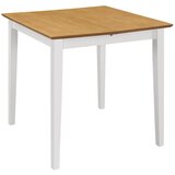  276409 5 Piece Dining Set MDF White (247625+247635) | Eponuda.com