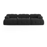 Cosmopolitan Design Črna sedežna garnitura 288 cm Ferento – | Shoptok.si