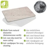 Wenko Svjetlo smeđa kupaonska prostirka od dijatomita 39x60 cm Puna – | shoptok.hr