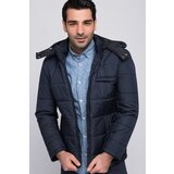 Dewberry M8601 MEN'S COAT-NAVY BLUE | Shoptok.si