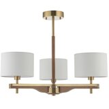  Endon 116993 - Luster na šipci HEATHCLIFF 3xE14/7W/230V mesing/jasen | Eponuda.com