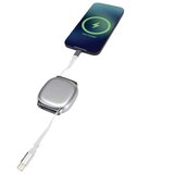  KABEL ZA POLNJENJE UVLAČNI C-PLUG Z 2 KONEKTORJEMA HADAR 12449681 SREBRNI | Shoptok.si