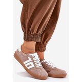 VINCEZA Sneakers Sports Shoes Suede Beige 79517 | Shoptok.si