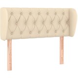 vidaXL Vzglavje z ušesi krem 93x23x78/88 cm blago, (20739010) Cene
